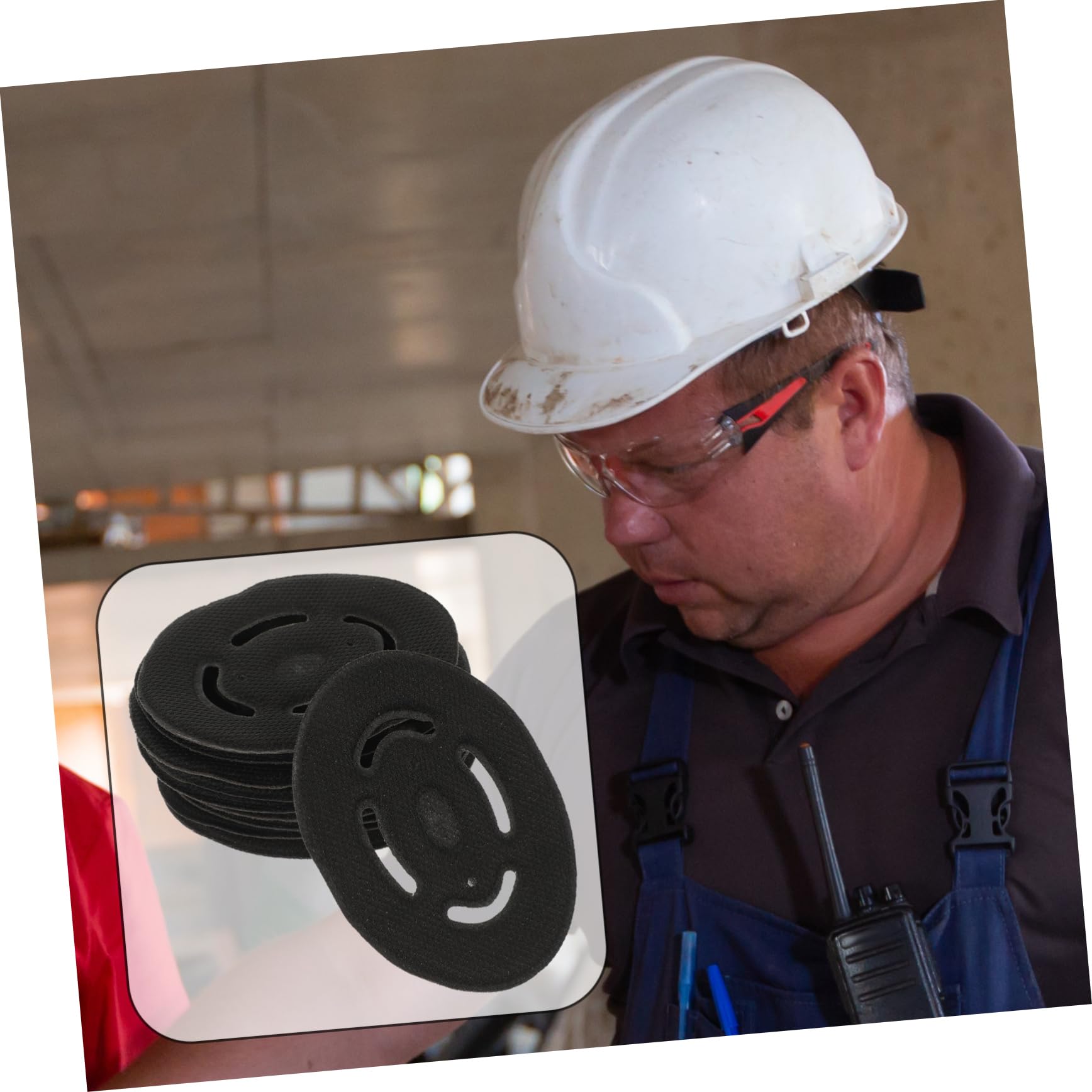 50 Pcs Casque Bandeau Casques Hommes Chapeau De Soudage Casques pour Hommes Hommes Chapeau Ascenseur Casque De Sécurité Chapeau De Protection Doublure Casque De Doublure Casques