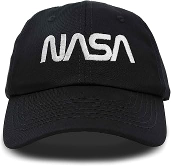 DALIX NASA Embroidered Mens Womens Cotton Dad Hat Baseball Cap Adjustable
