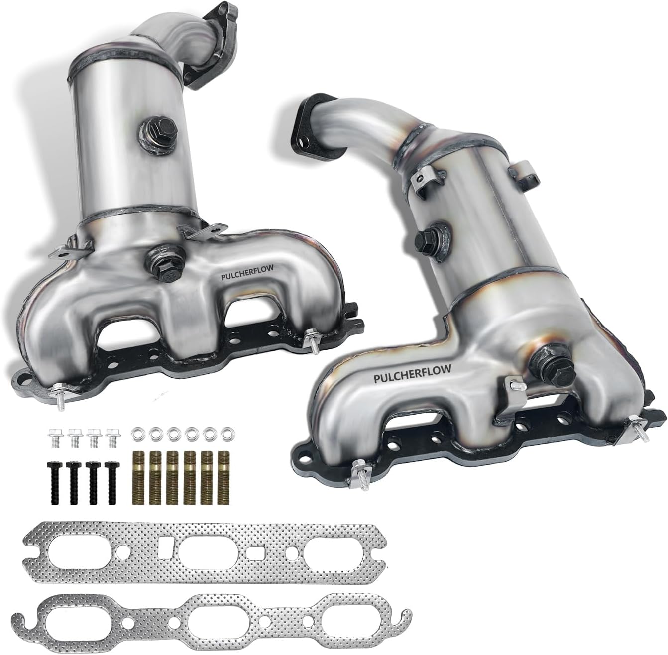 Catalytic Converter Compatible with 2007 2008 2009 2010 Chrysler Sebring, 2008-2010 Dodge Avenger 3.5L, 2008-2010 Chrysler Town Country 4.0L V6 Catalytic Convertor Front Rear (EPA Compliant)