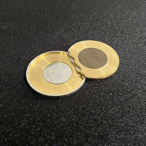 Miniatura 2 de SUMAG Moneda de aleta multiusos (Morgan Dollar) Trucos de magia magnética o de gravedad Moneda de cerca ilusiones trucos accesorios para magos