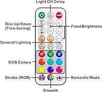 Vista 8 de Recessed Lighting 4 Inch RGBCW Color Changing Canless LED Recessed Ceiling Light with Junction Box,12W 1080LM LED Downlight Dimmable by Remote