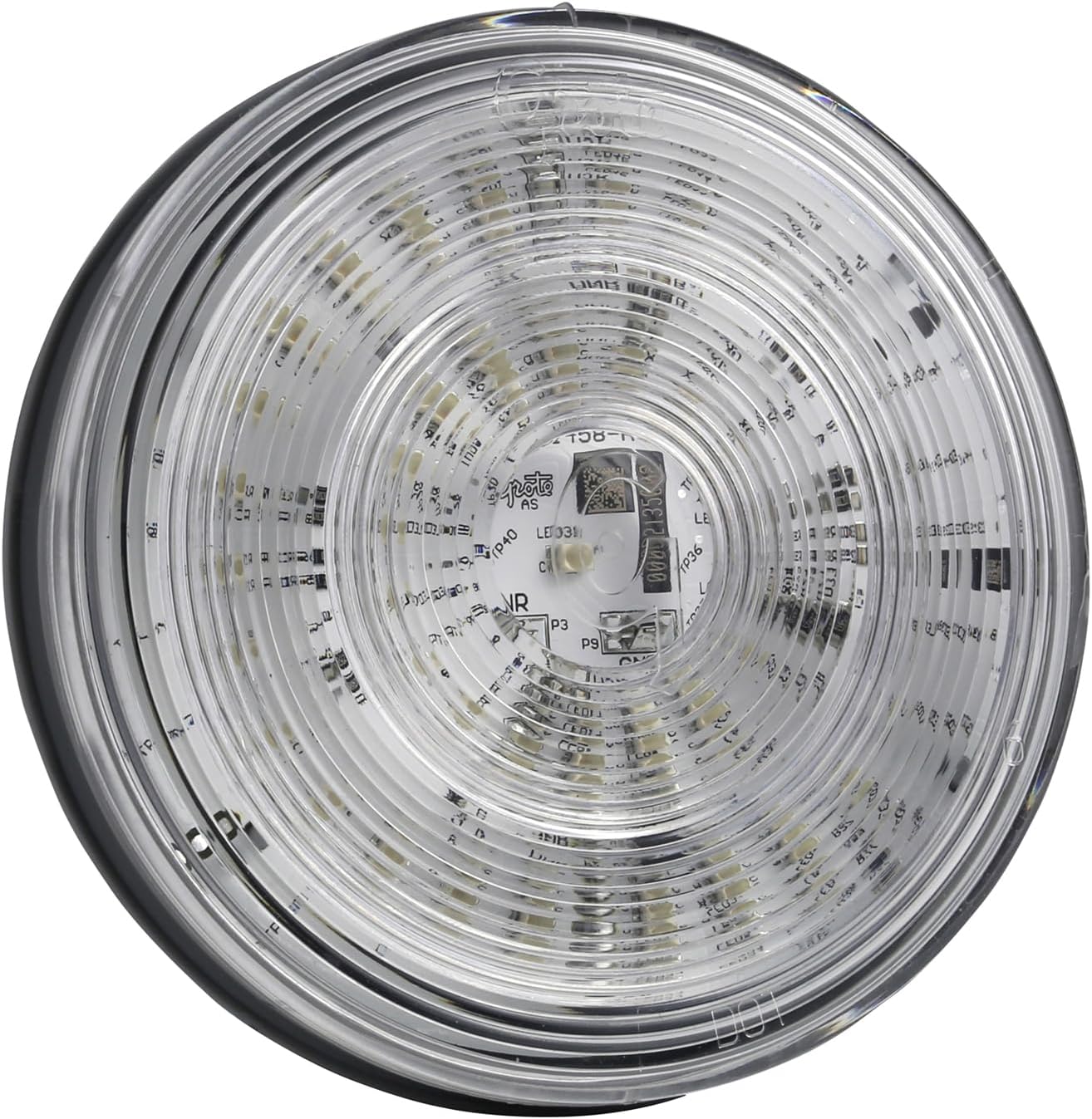 Grote G4022 Hi Count 4" LED Stop Tail Turn Light - Red with Clear Lens