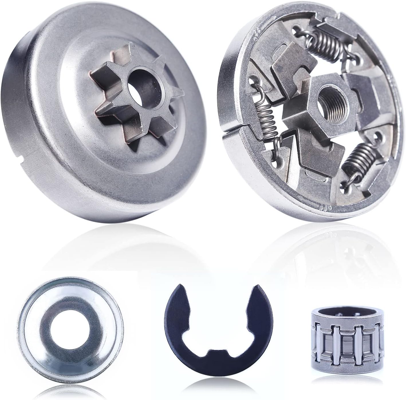 Mtanlo .325 Spur Sprocket Cover Clutch Drum Kit For Stihl MS261 MS261C MS271 MS271C MS291 MS291C Chainsaw Replace # 1121 160 2051, 1141 640 2001