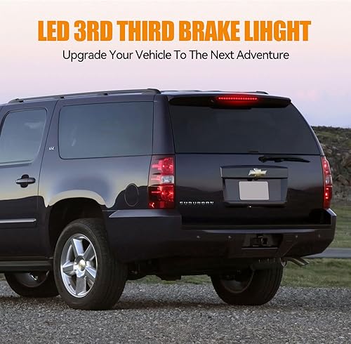 Miniatura 50 de Tercera tercera luz de freno para Chevy Silverado 1999-2006/GMC Sierra 1500 2500 3500HD, 2007 Silverado/Sierra Classic Modelo LED Time Tunnel