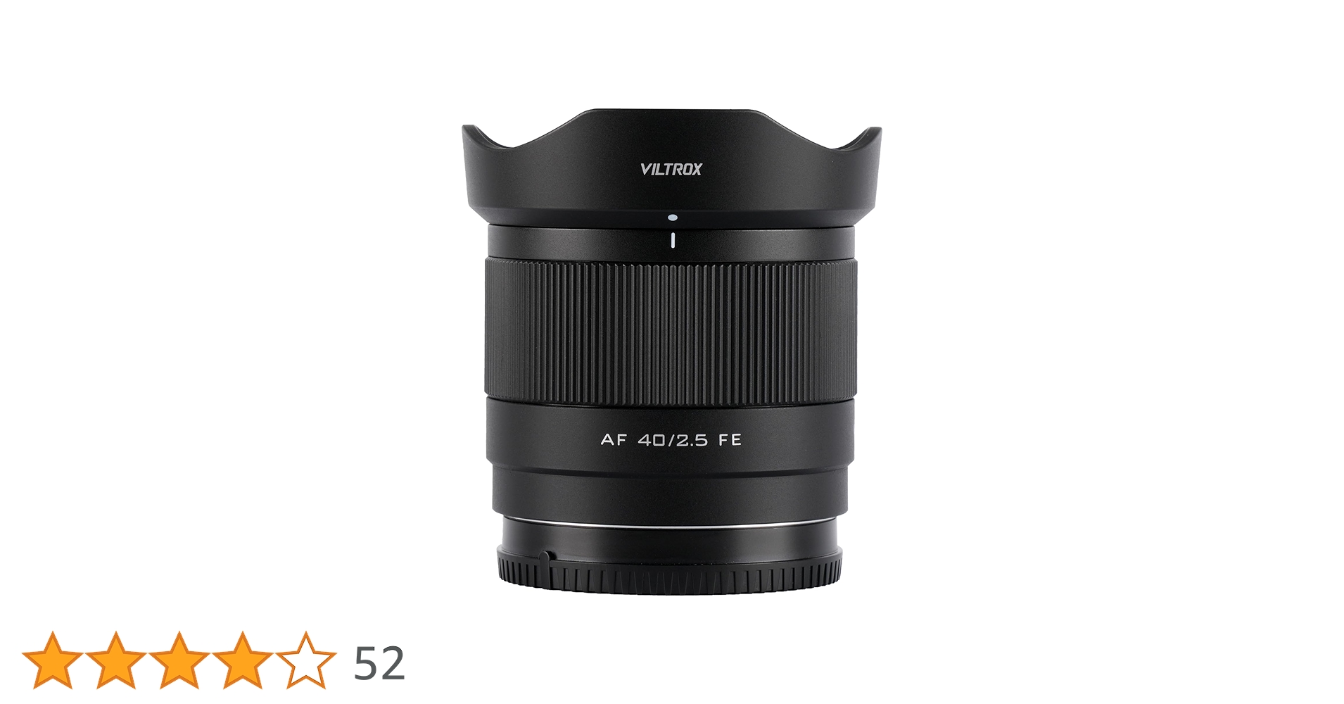 VILTROX AF 40mm f2.5 FE Full Frame Lens for Sony, 40mm f/2.5 Prime