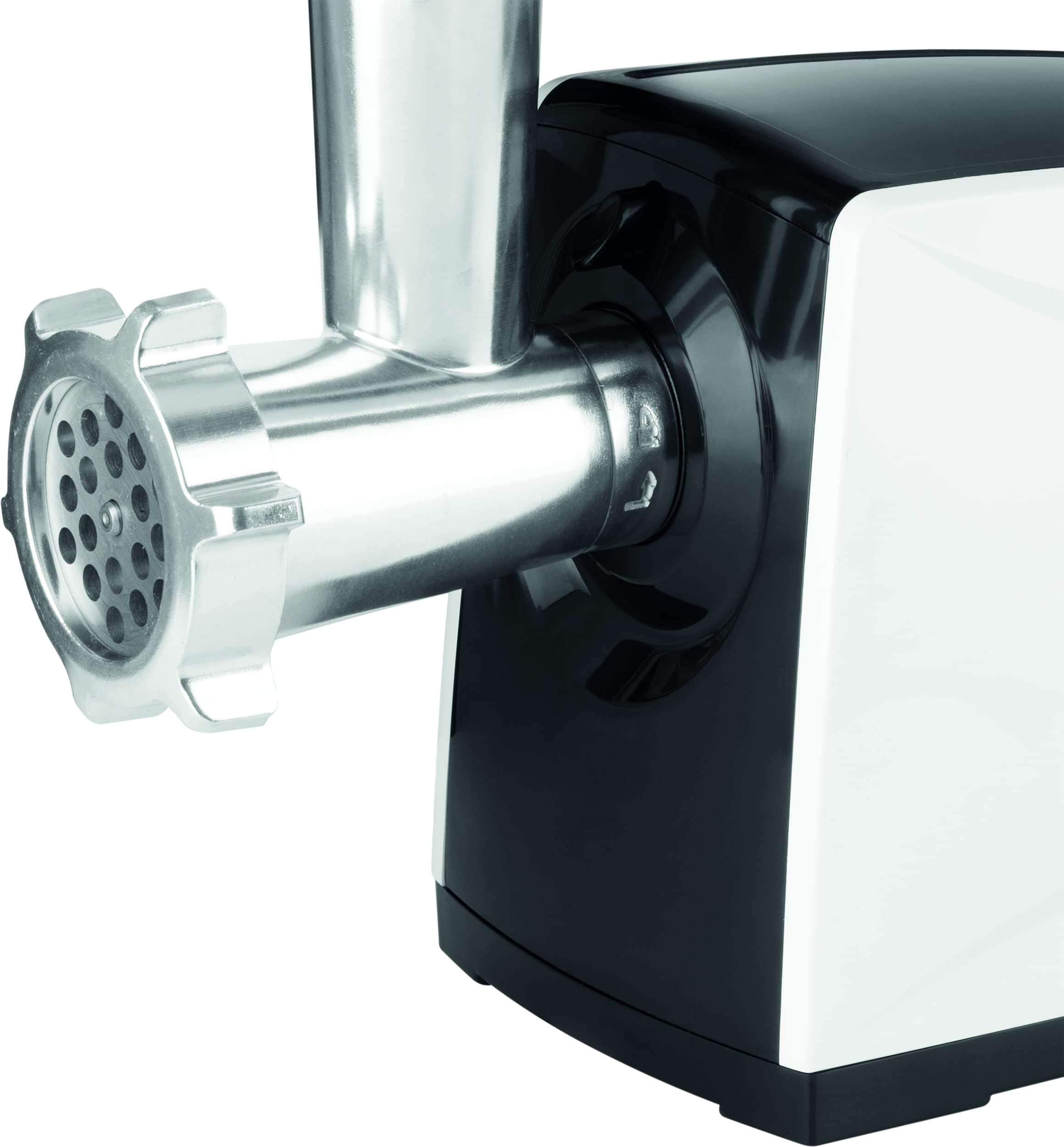 ECG MG 2510 Power - Picadora de carne eléctrica (1200 W, con 3 discos de acero inoxidable, para salchichas