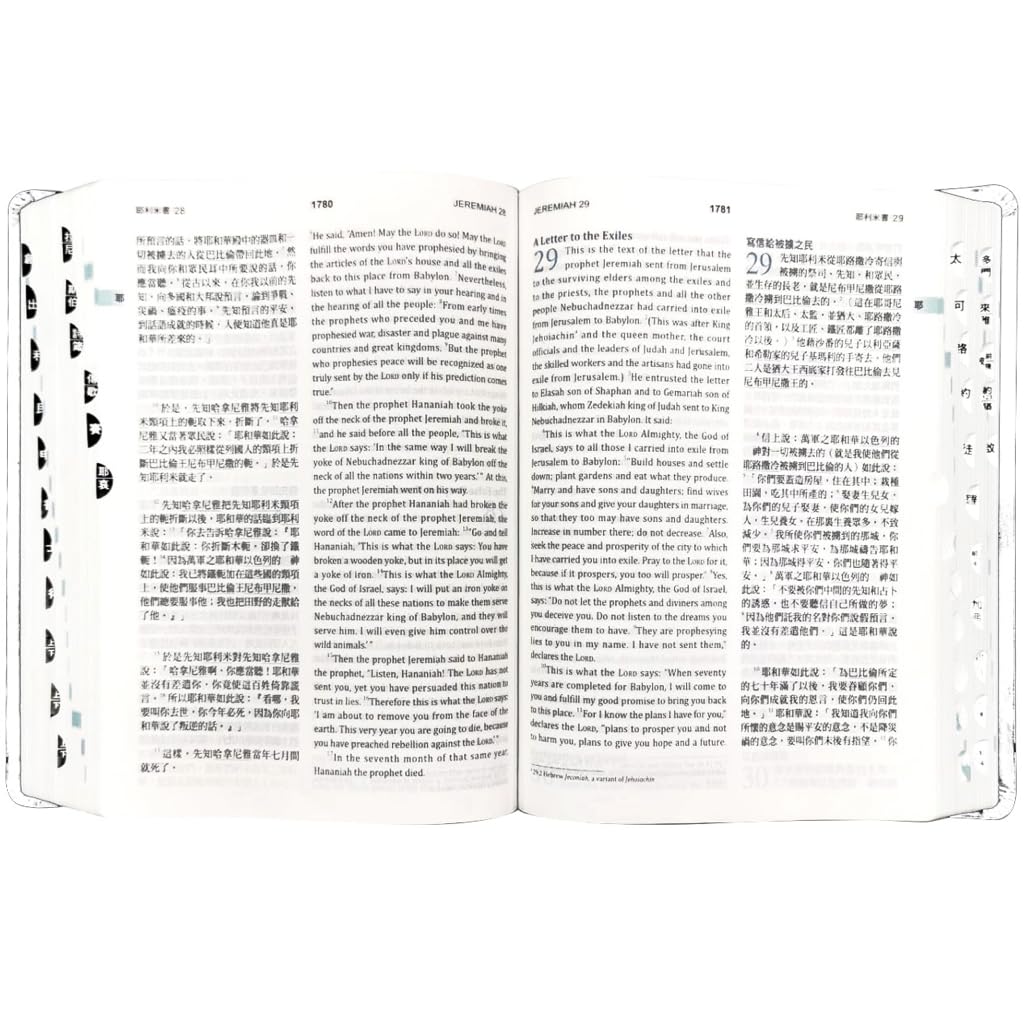 Amazon | 聖經：和合本(愛白NIV中英對照索引精裝)/圣经：和合本(爱白
