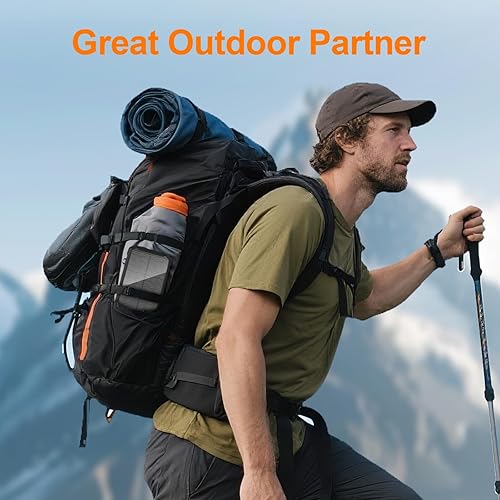 Miniatura 8 de Banco de energía solar 20000mAh cargador portátil inalámbrico integrado 3 cables 15W USB-C carga rápida batería negra compatible con iPhone,