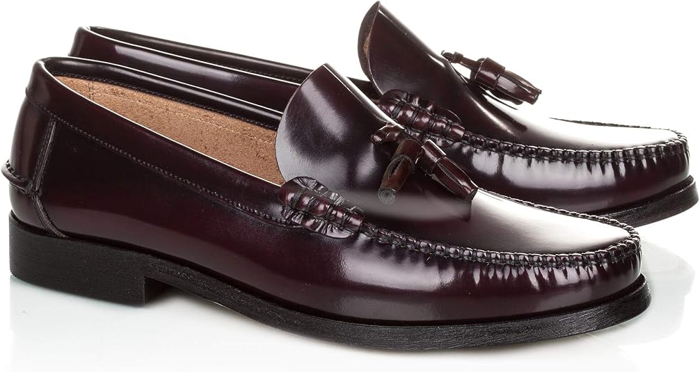 CASTELLANISIMOS Mocasines Burdeos EU 45 : Amazon.es: Zapatos y complementos