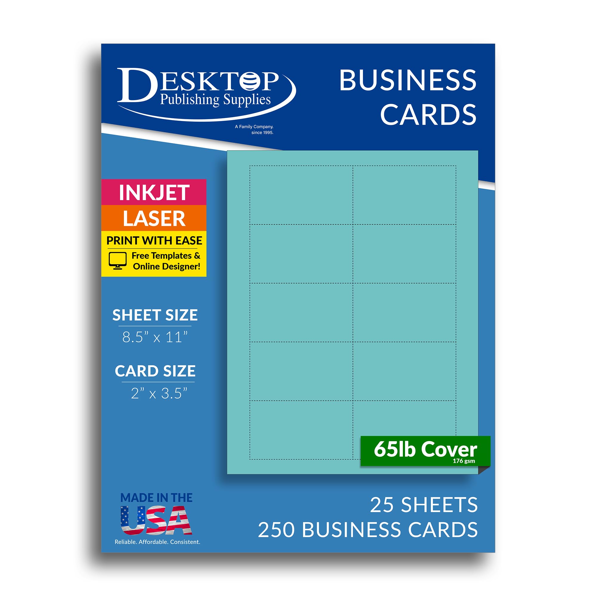【在庫SALE】BiS 掲載ページ（約A3サイズ）#6748 Amazon.com : Colored Business Cards - 25 Sheets / 250