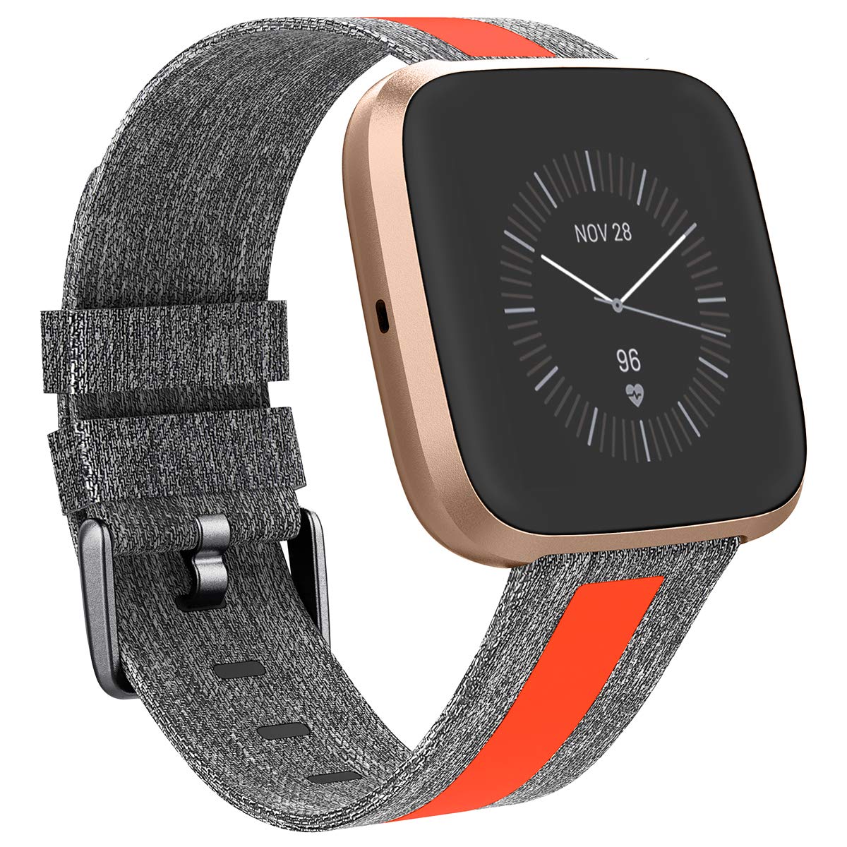 SUIMUMU Compatible with Fitbit Versa Bands/Versa 2 Straps Woven Fabric