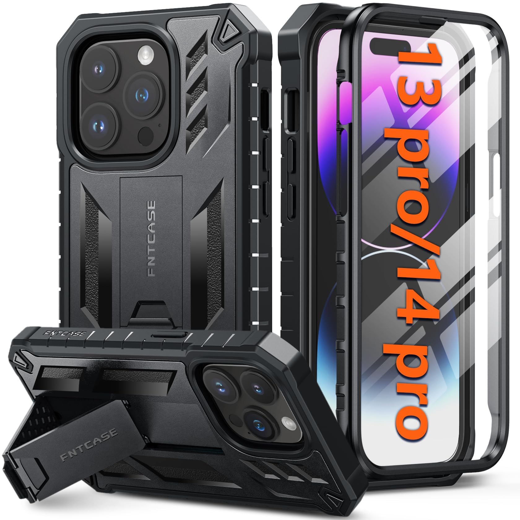 Coque iPhone 14 Pro de protection antichoc de qualité militaire - 8