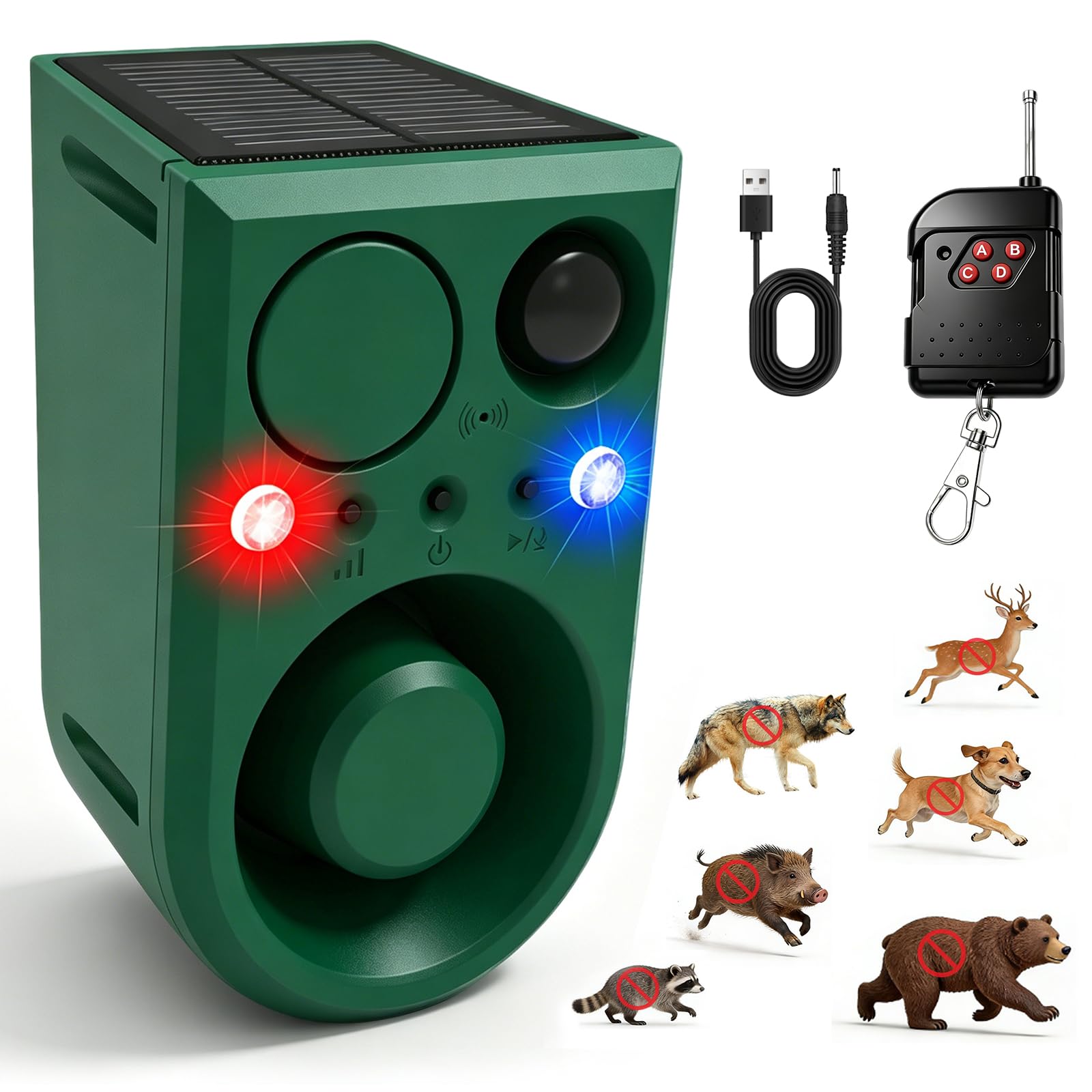 ChunHee 4-Mode Solar Alarm