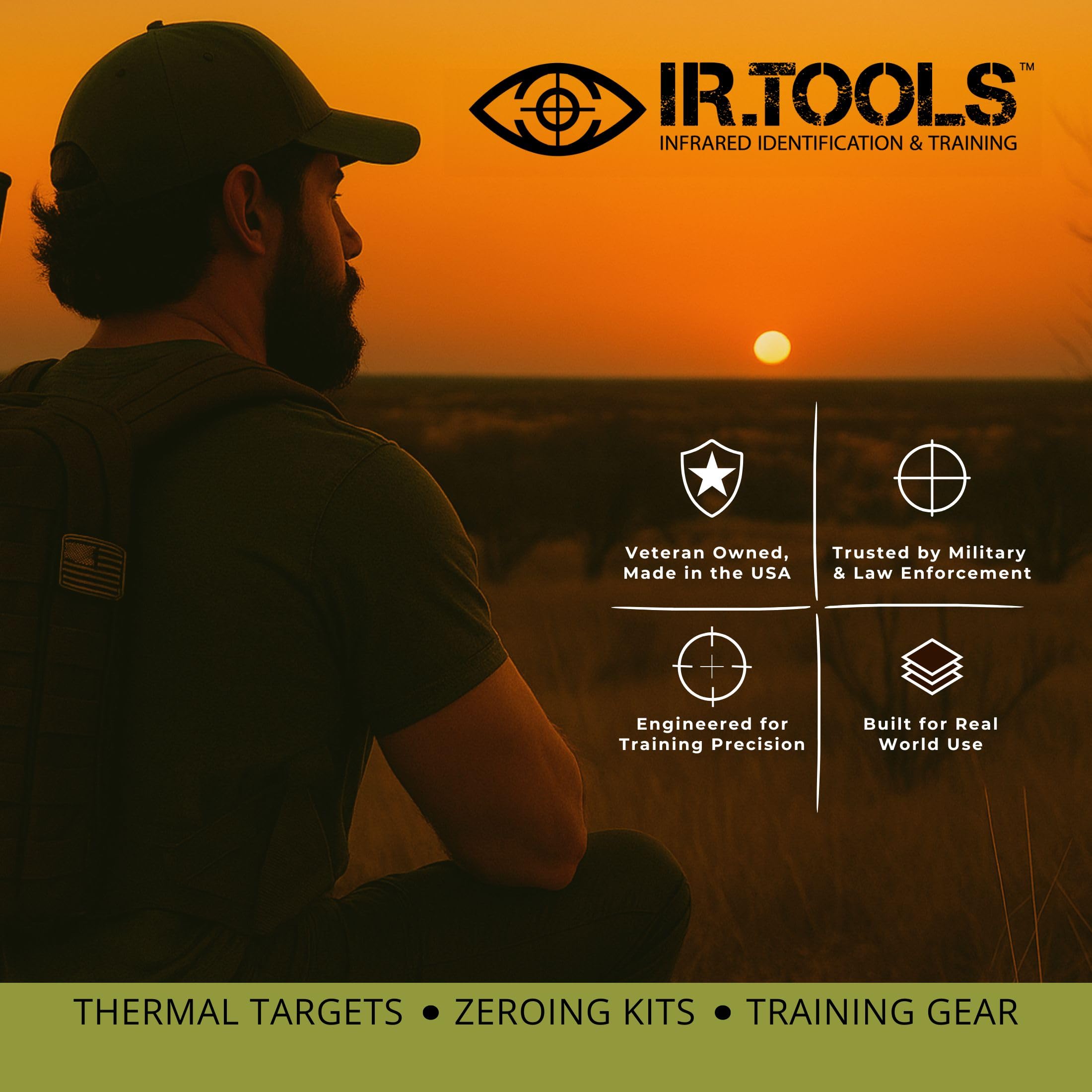 IR.Tools - Pasta térmica para poner a cero alcance térmico, rango de 100 metros, paquete de 10