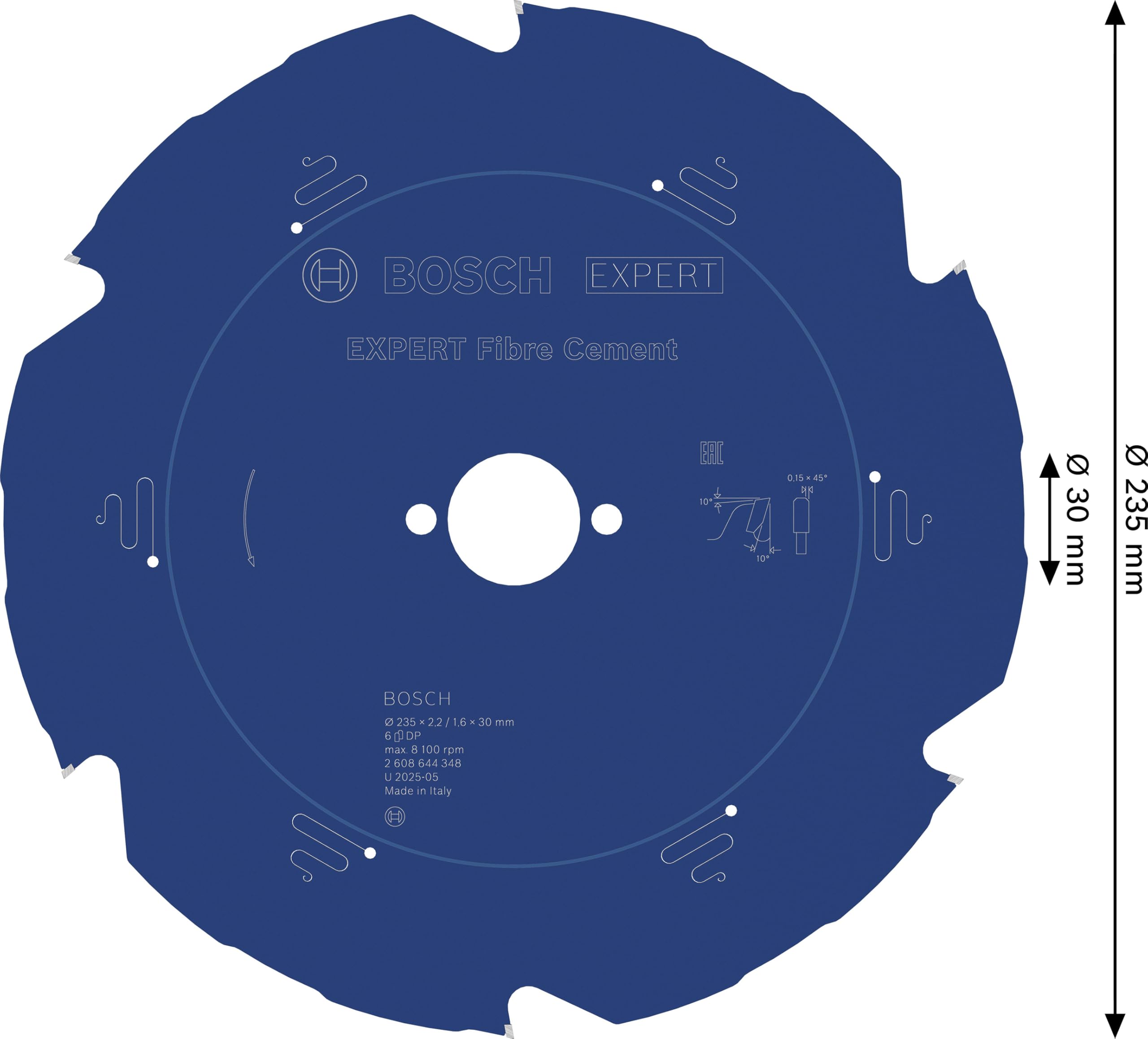 CSB Expert FiberCement: 235x30x6D