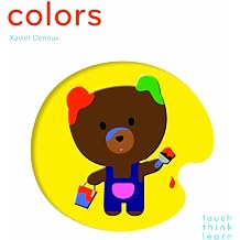 Touchthinklearn Colors Early Learners book, New Baby or Baby Shower Gift Touch Think Learn