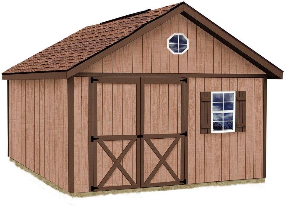Best Barns Brandon 12 ft. x 20 ft. Wood Storage Shed Kit Brandon_1220