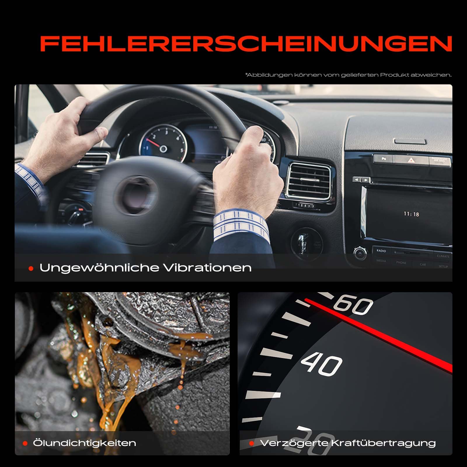 Frankberg Embrague Direkter Ersatz Compatible con MCM MPI GM V8 4.5L Replace# 8M0098795