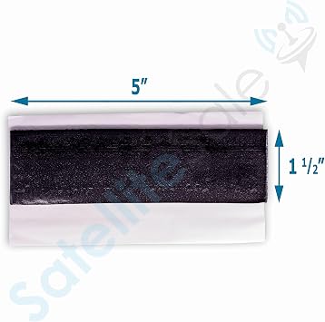 SatelliteSale Universal Roof Patch Kit 10x Zinc Plated Lag Bolts and 5X Mastic Pitch Pads