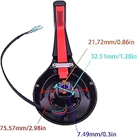 Vista 5 de Boat Motor 881148T03 Kit de mango de ajuste e inclinación para caja de control remoto fuera de borda Mercury Mariner