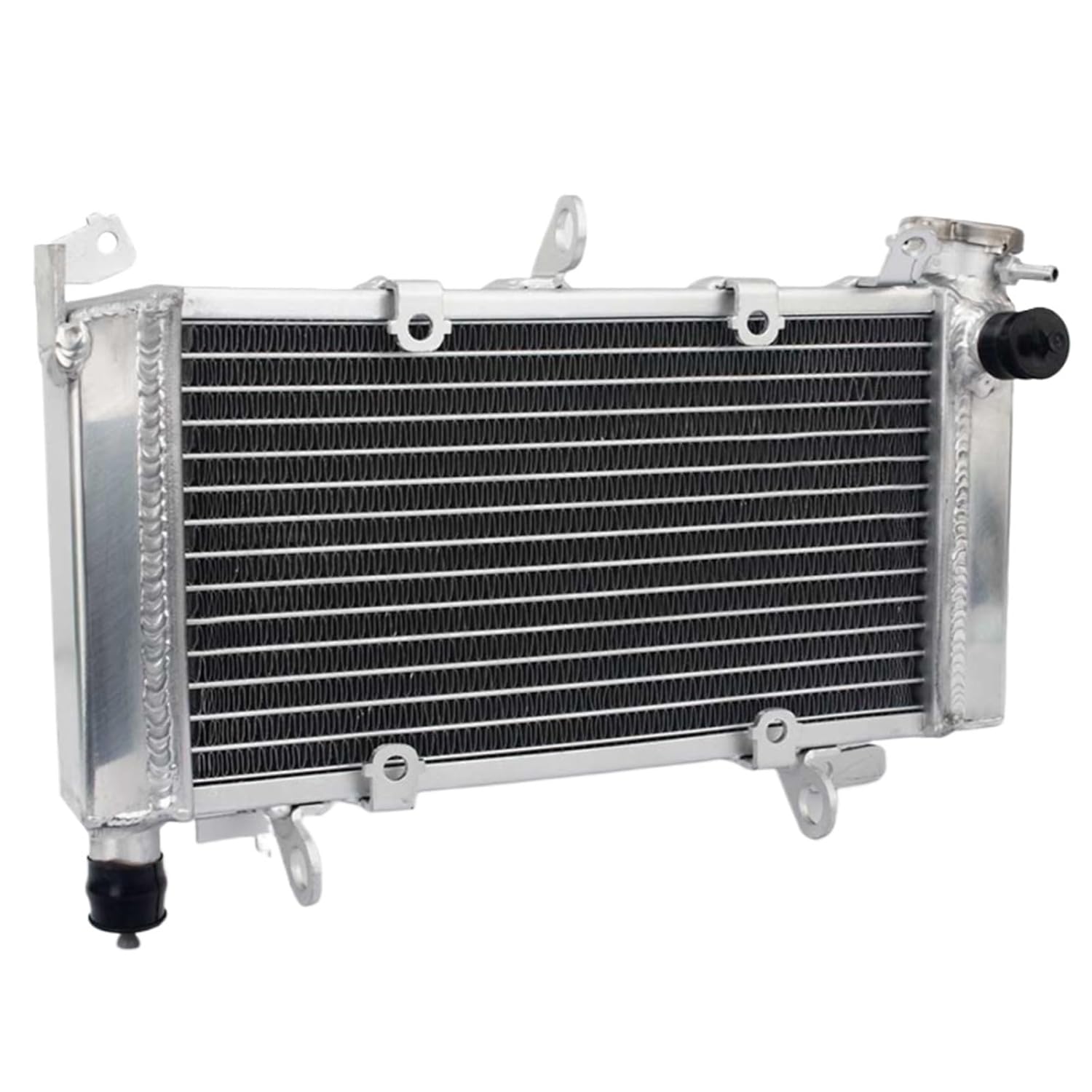 BIKINGBOY Engine Radiator Cooling Cooler Compatible with CB500F 13 14 15 CB 500 ABS 2013-2015 CB500 94 95 96 97 98 99 00 01 02 03 Polished(CB 500 94-03)