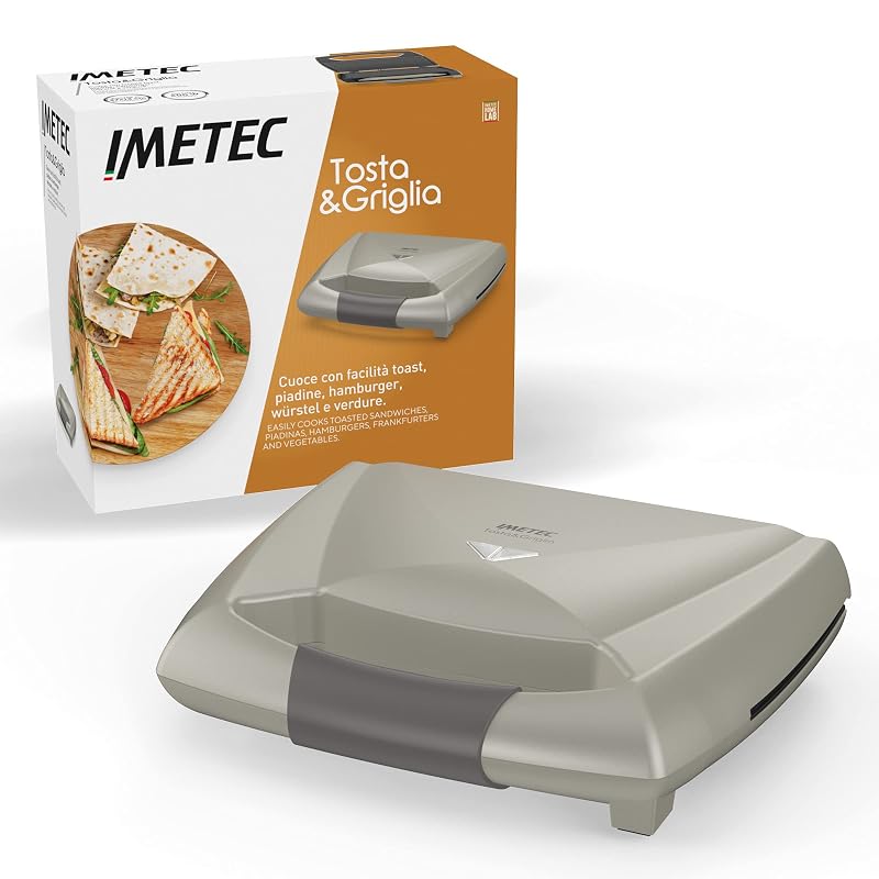 Imetec Tosta&Griglia — tostiera per tre toast insieme