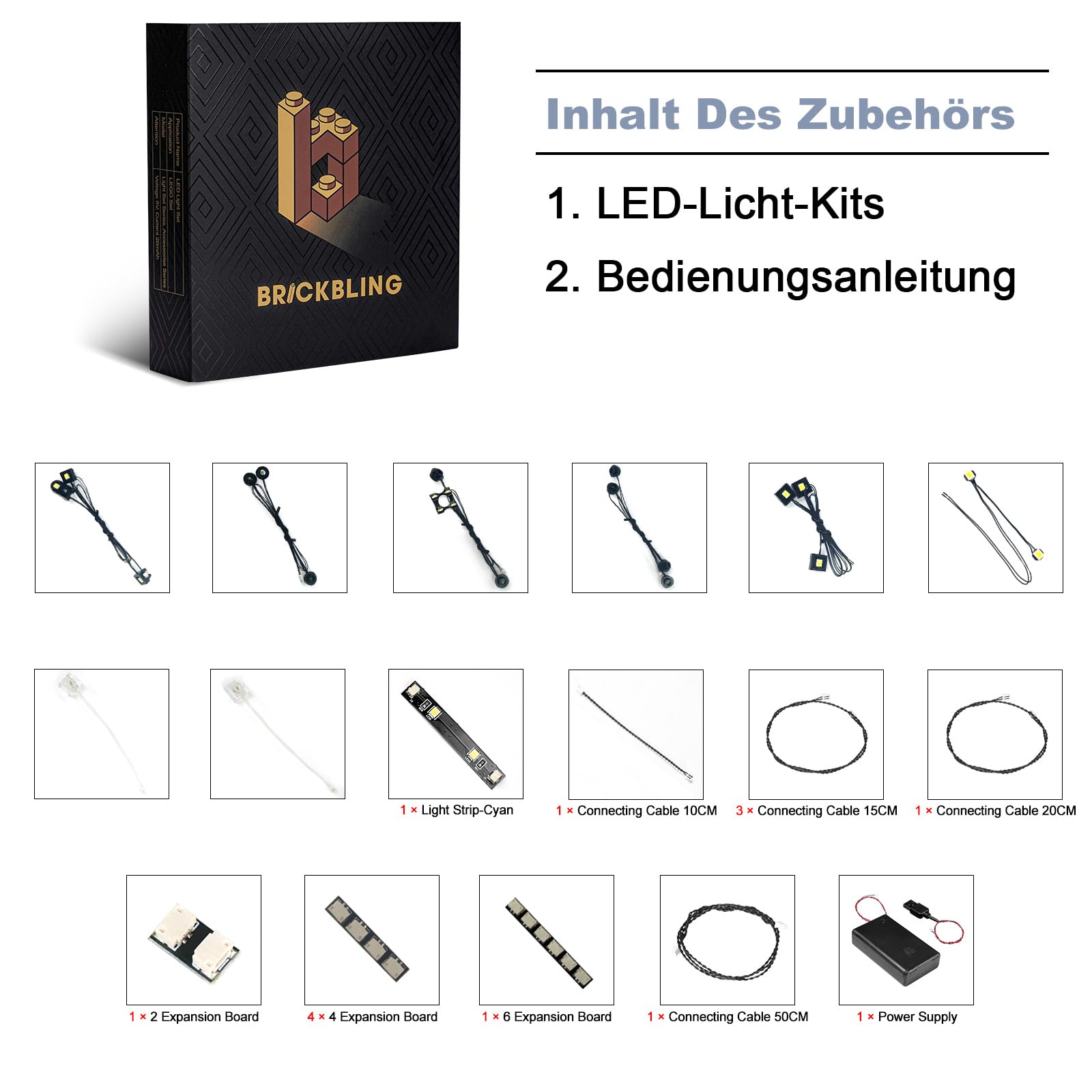 Led Licht Set Kompatibel mit Lego 21066 New York City – The Big Apple (Kein Modell), Dekorationsbeleuchtungsset Compatible with Lego New York City – The Big Apple Bausteinen Modell