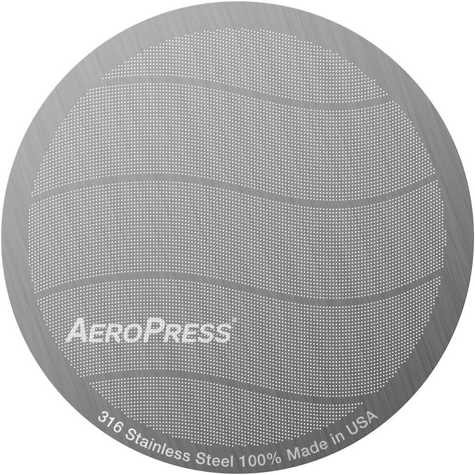 AeroPress 89209259 Stainless Steel Filter, Compatible with All Types, Reusable