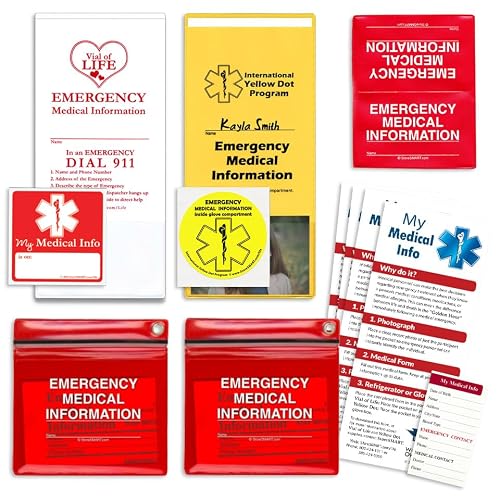 StoreSMART - Emergency Medical Information Variety Pack - Personal Variety Pack - YDOTVOL-PVP