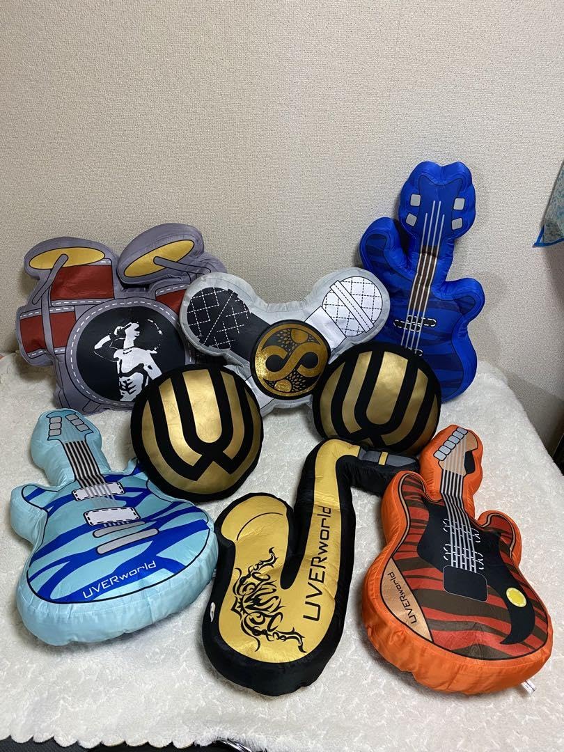UVERworld アクセントクッション 黒 UVER クッション UVERworld アクセントクッション 黒 クッションカバー