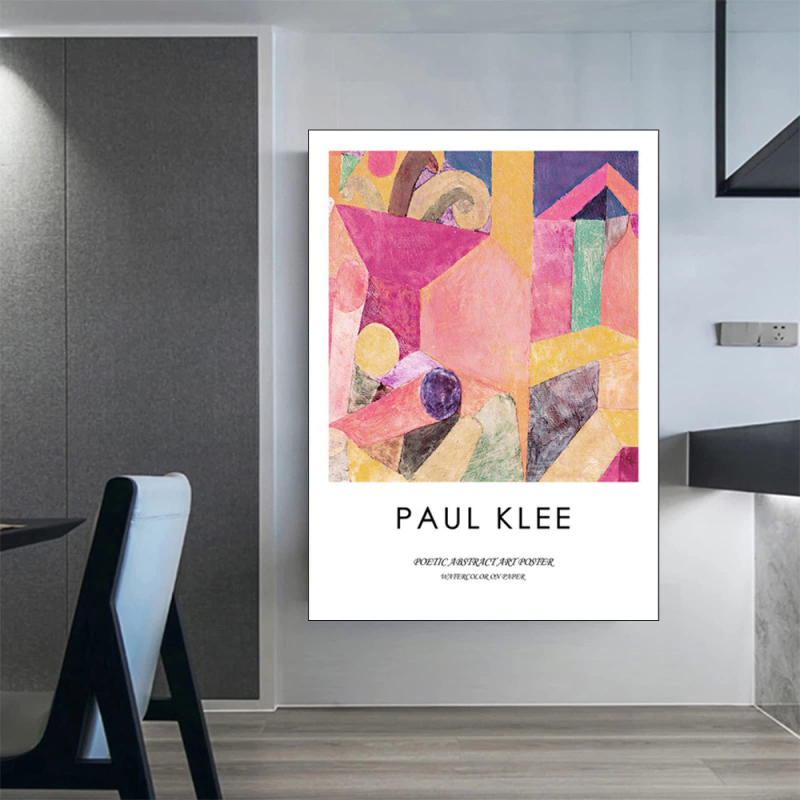Amazon｜Paul Kleeパウル・クレー絵画インテリア抽象アートパネル平面