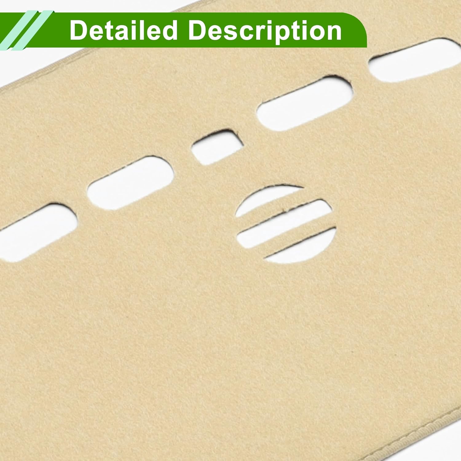 Dashboard Cover for Ford Fusion 2013-2021 Non-Slip Interior Dash Cover Mat Polyester Silicone