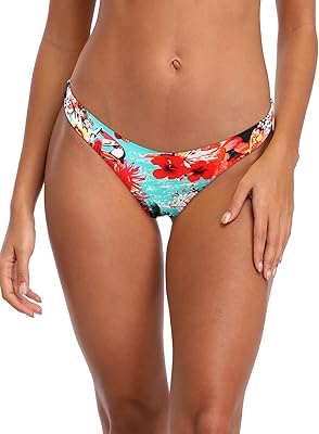 Ocean Blues Women's Cheeky Brazilian Cut Bikini Bottom