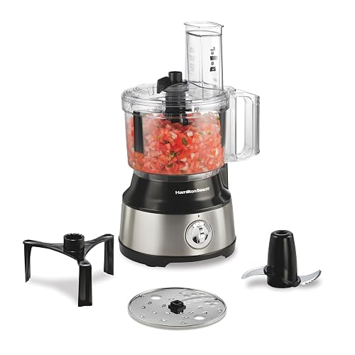 Hamilton Beach Food Processor 10 Cups Stainless Steel 70730
