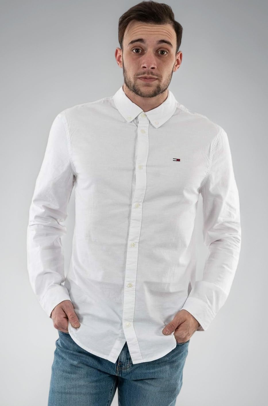TJM Men's Slim Long Sleeve Shirt
