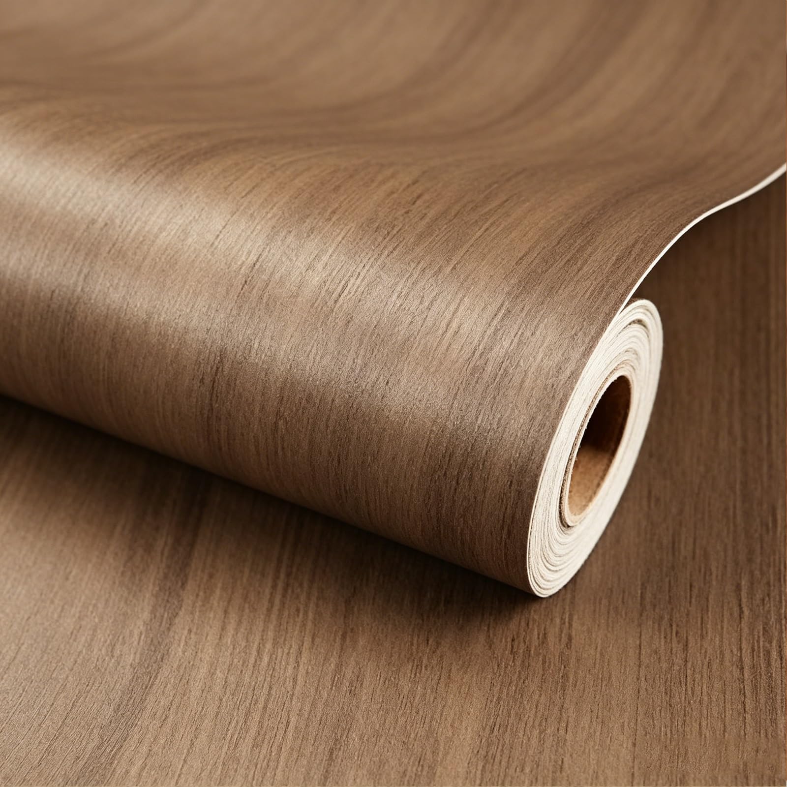 Zynqra ﻿Wood Wallpaper Peel and Stick,Self Adhesive Wall Paper Contact,Interior Wall Décor, PVC,Removable,for Cabinet Countertop Shelf Drawer Wall Door(I,L10m/393.7in*W40cm/15.8in)