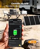 AFERIY 1800W 1024Wh Portable Electric Station, P180 Solar Electric Generator, Fast Charging 0-90% in 60 Min, 220V-240V, LiFePO4 Nomad Battery with UPS, BMS, for Camping, Road, Holidays - 4