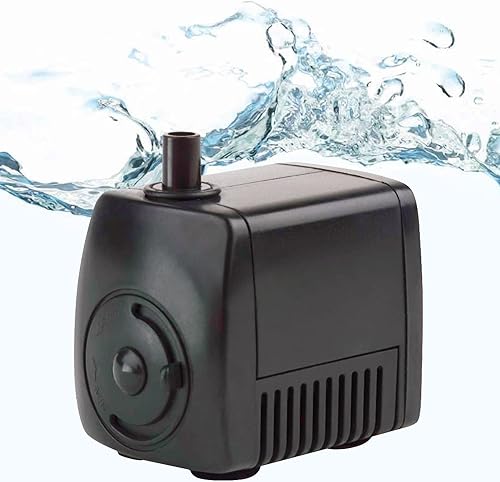 Miniatura 5 de Little Giant PES-80-PW Bomba de fuente de accionamiento magnético de 115 voltios, 77 GPH con cable de 6 pies, color negro, 566714