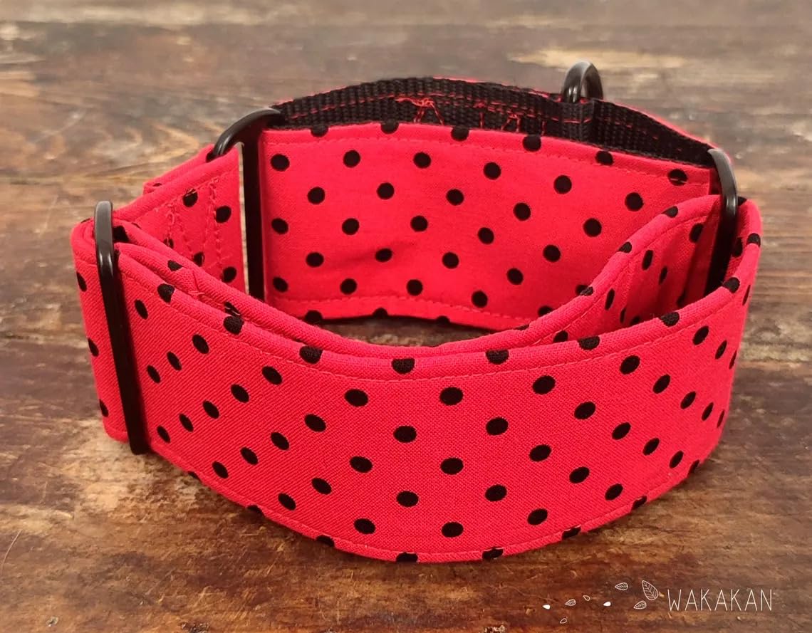 Collar Martingale Para Perro: Lady Olé, Hecho a Mano en España por Wakakán