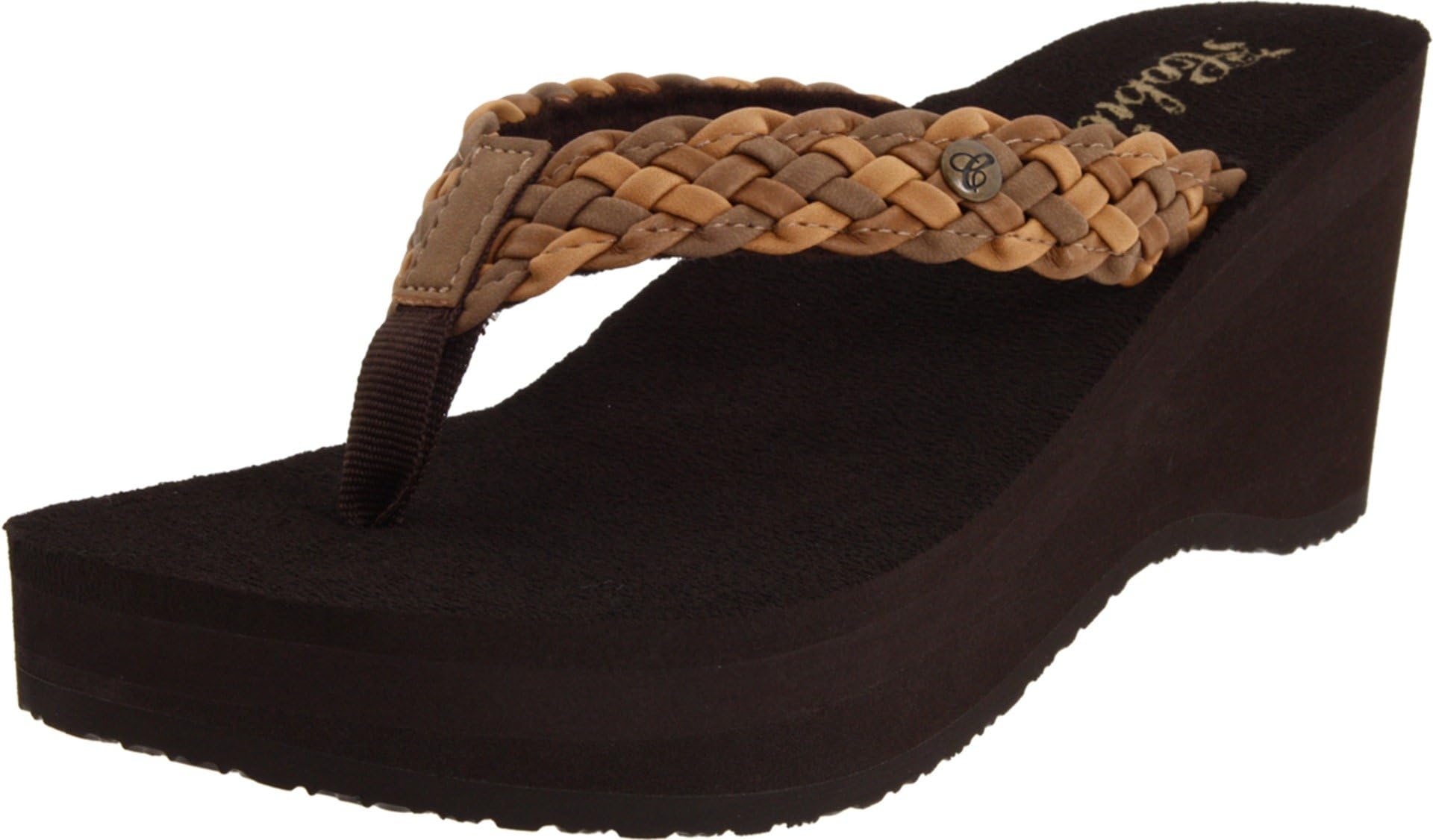 Cobian Women's Sandal Zoe Wedge Flip Flop
