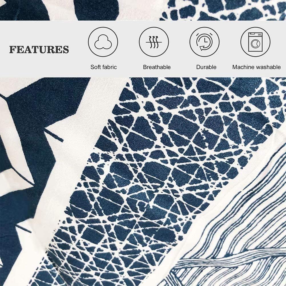 Shatex Queen Comforter All Season Striped Comforter Soft Quilted Comforter Printed Bedding Comforters : Home & Kitchen