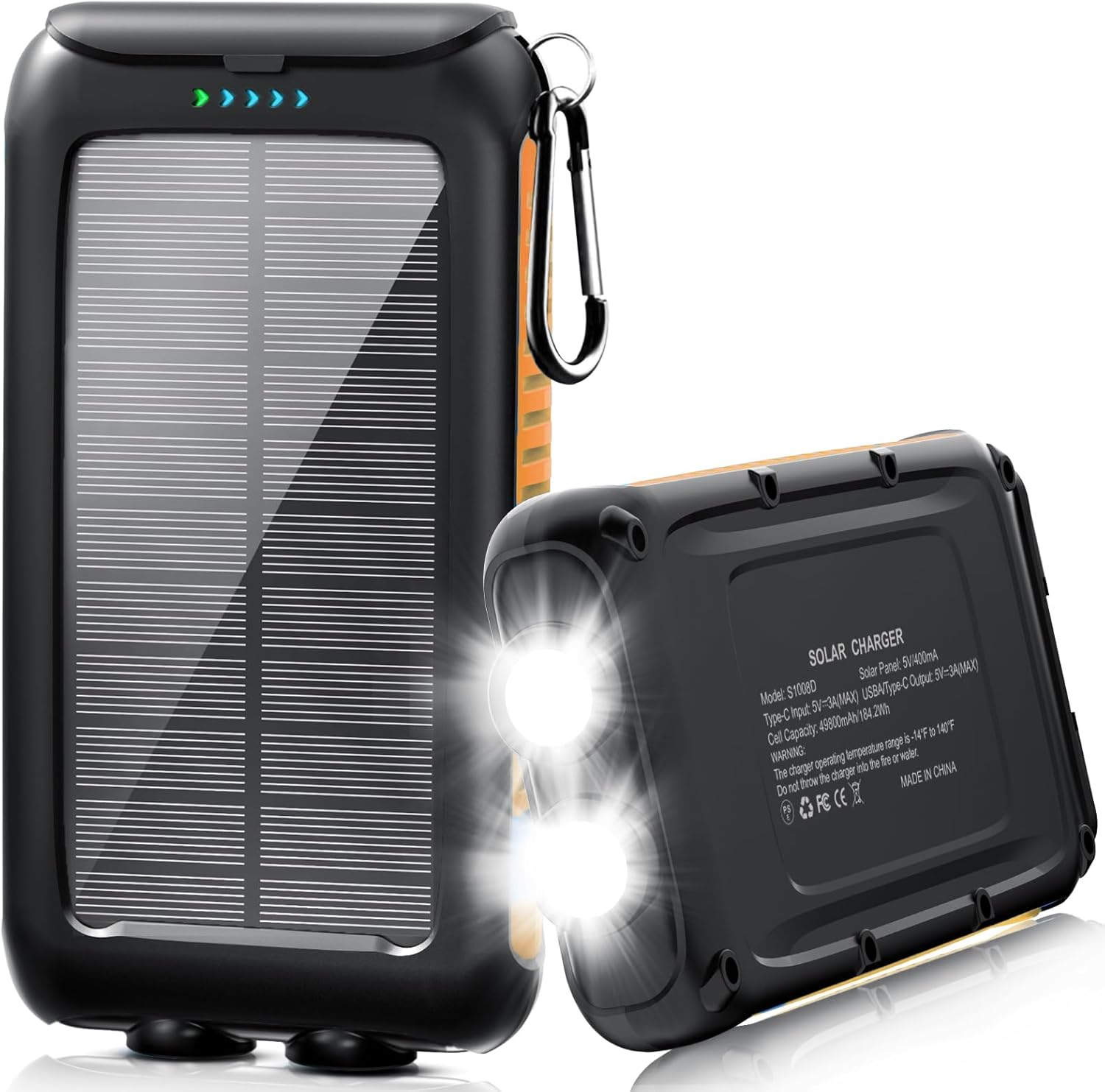 Kepswin SolarChargerPowerBank20000mAh Portable Solar