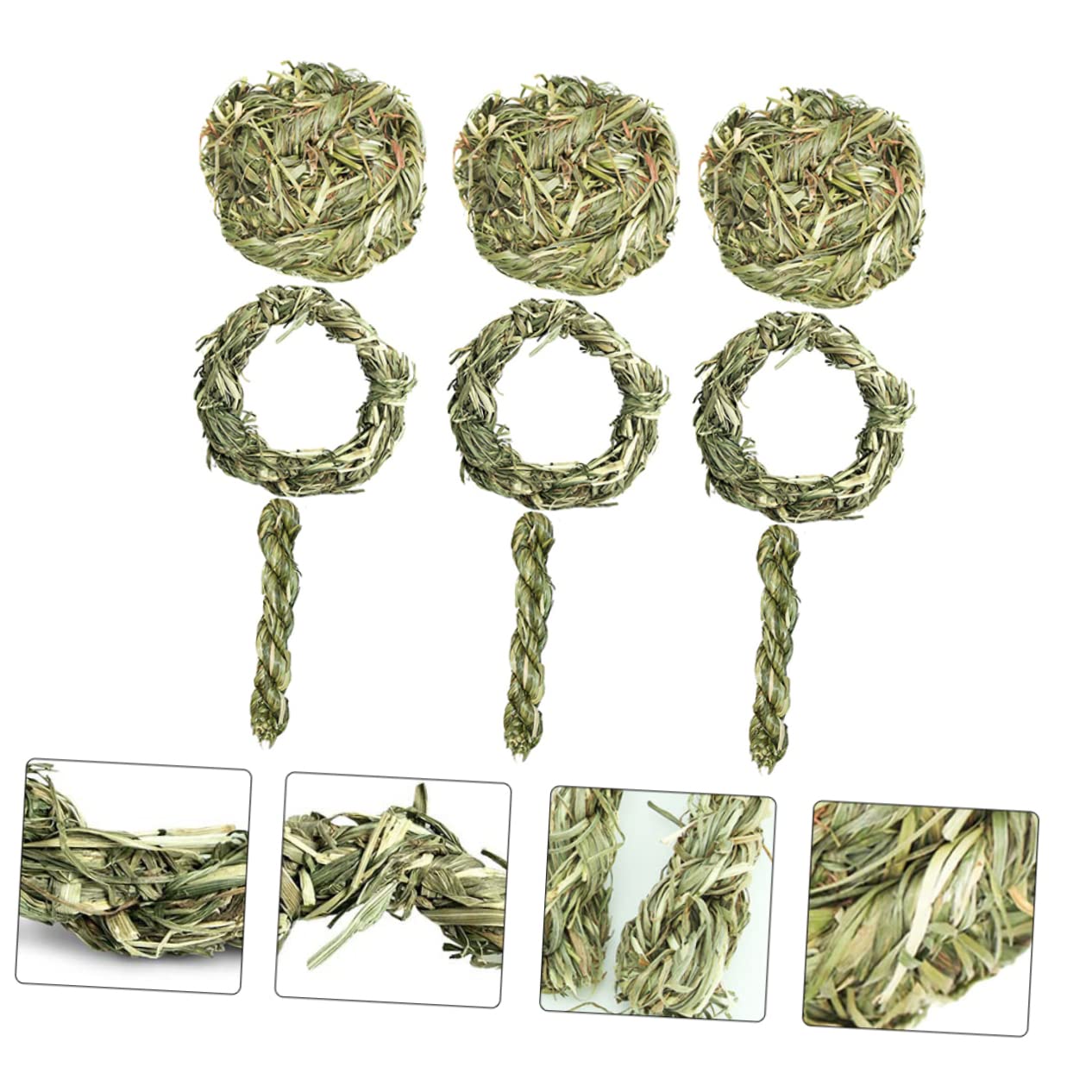 VANZACK 27pièces Jouets à Mâcher pour Rongeurs Accessoires pour Chinchillas Et Cochons Amusants Et Favorisant Hygiène Et