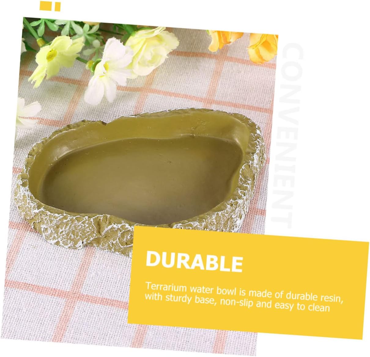 Reptile Water Bowl Reptile Feeding Bowl,6 pcs Reptile Bowl Tortoise Food Bowl Reptile Bowl Reptile Food Feeder Tortoise Feeding Bowl Reptile Feeding Dish reptilians
