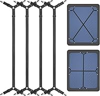 Vista 9 de ZHOUBIN Clips de tirantes para sábanas, correas de cama para cama individual, matrimonial, Queen, King – Mantiene las sábanas en su lugar
