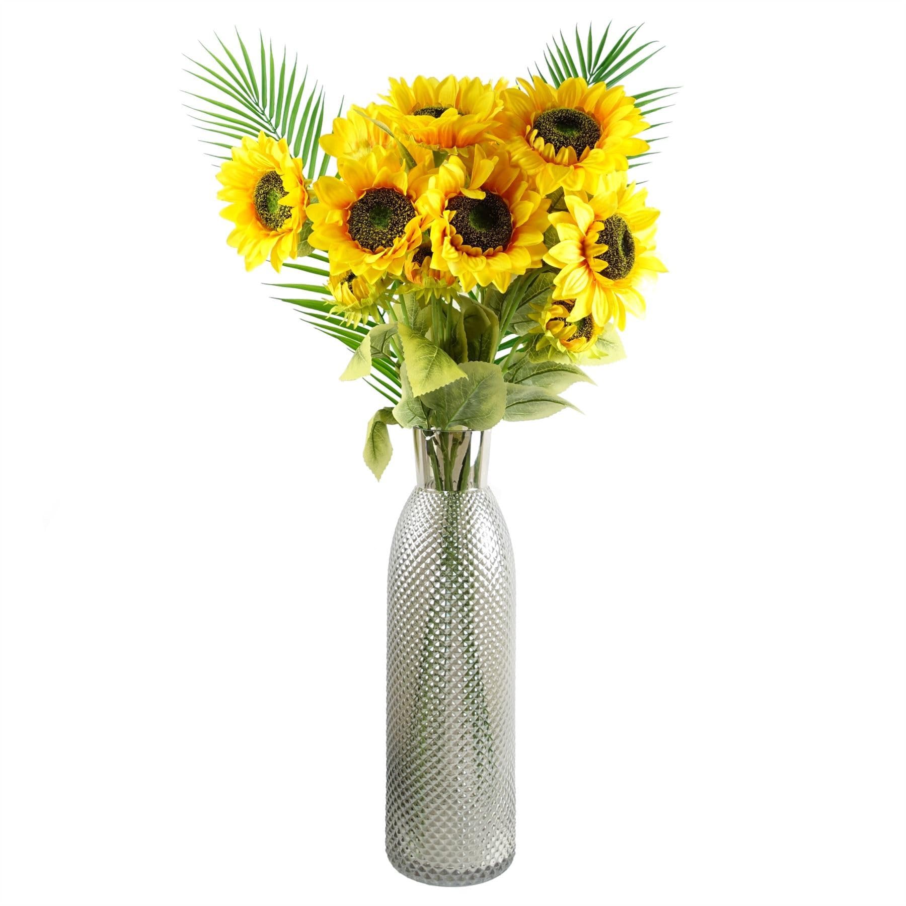 Botanik Artificial Flower Display with Vase