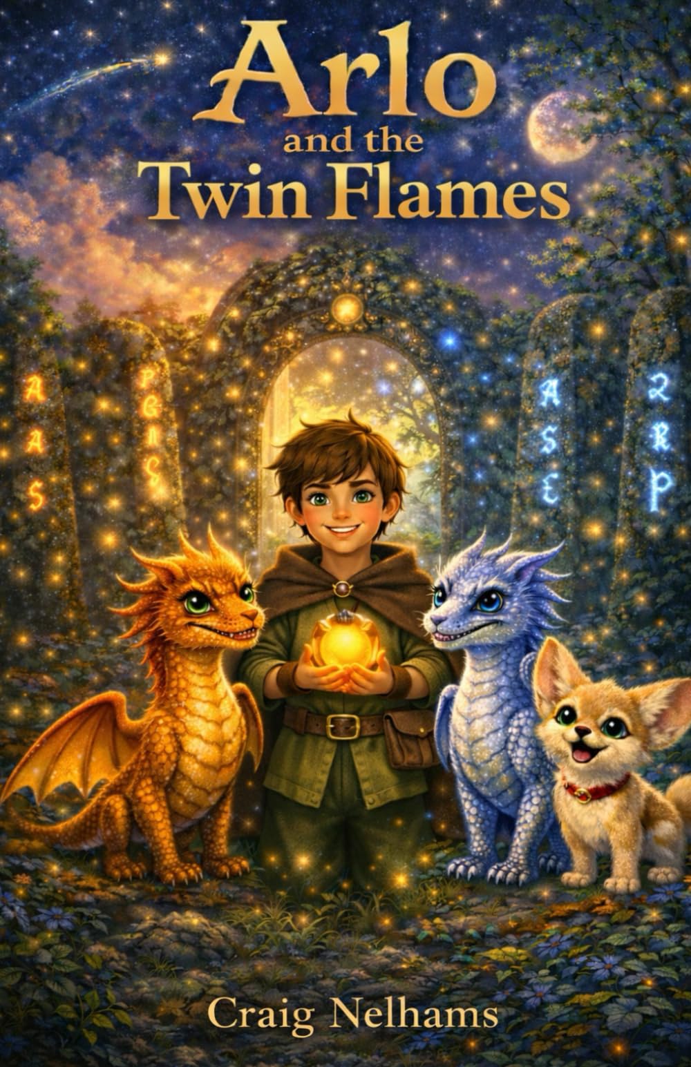Arlo and the Twin Flames: A Magical Dragon Adventure for Beginner Readers (Arlo And The Dragons)
