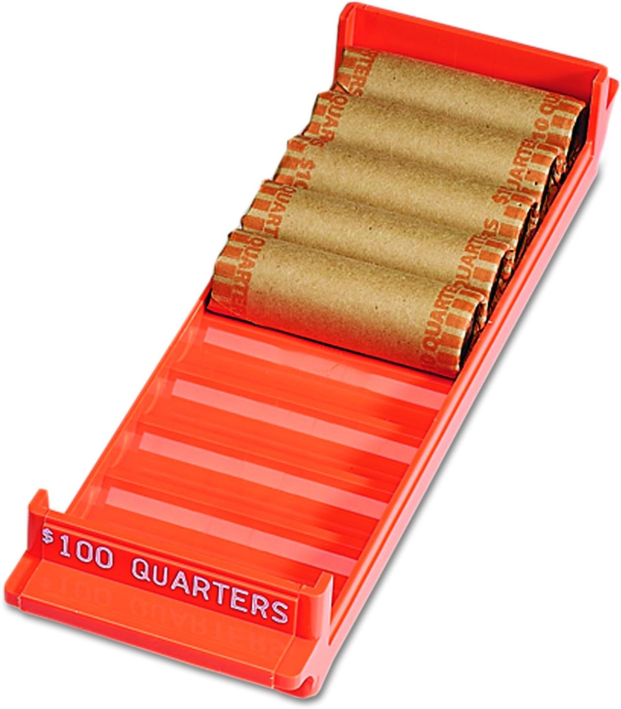 MMF Industries Coin Tray - Orange, 1 Each (212082516) : Coin Storage Boxes : Office Products
