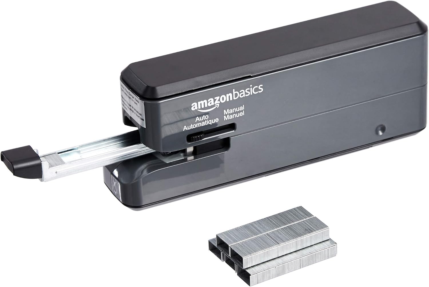 Amazon Basics Electric Stapler - 20 Sheets, Black