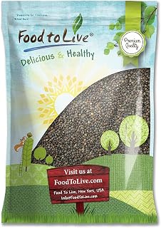 Food to Live French Green Lentils, 10 Pounds – Whole Dry Beans, Raw, Sproutable, Vegan, Kosher, Bulk. Deep Peppery Flavor. Rich in Plant-Based Protein. Great Base for Soups, Chili, and Curries